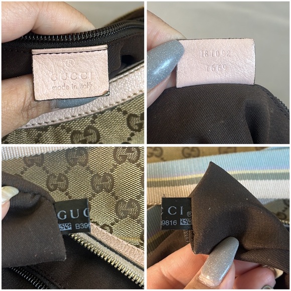 Gucci Monogram Half Moon Crossbody Bag - Picture 12 of 12